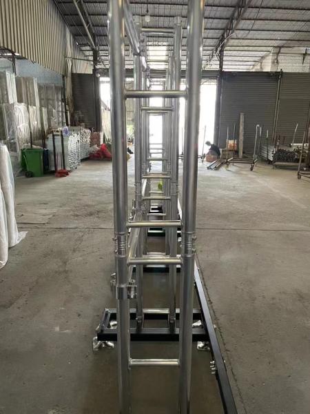 Modular Triangular Aluminum Truss Display , Portable Trade Show Display Truss