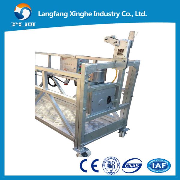 Window cleaning equipment / aluminum susepnded platform / suspended scaffolding / cradle