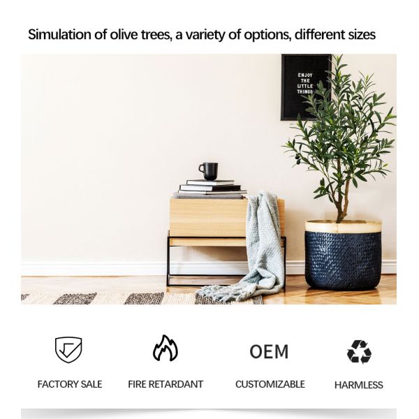120cm Artificial Olive Tree Furniture Gardening Landscaping Restaurant