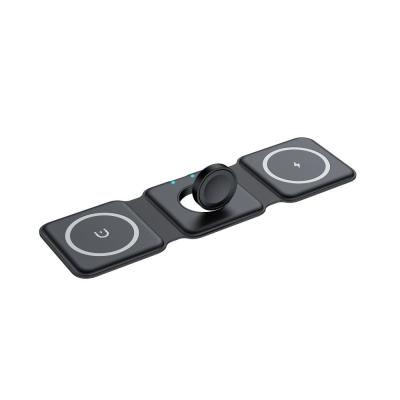 Estação de carregamento 3 em 1 QC3.0 com protecção contra sobrevoltagem e comprimento de ligação de 1,0 M