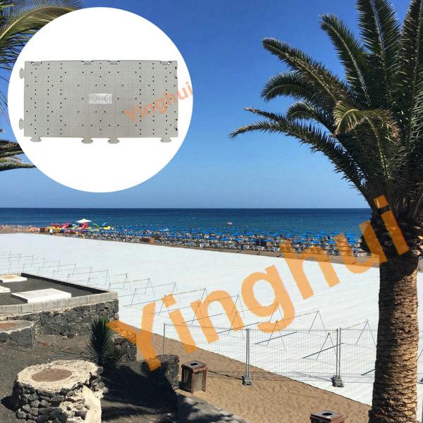 Portable Interlocking Plastic Event Flooring Party Tent Flooring Outdoor Grass Protector Event Floor
