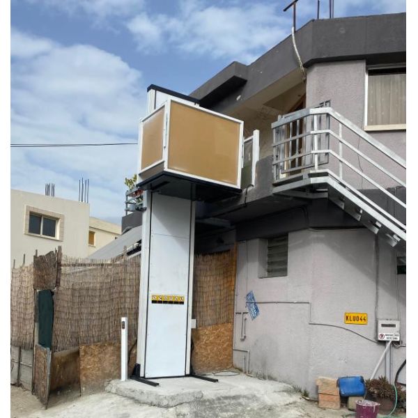 3m Barrier-free Vertical Wheelchair Lift Platform Handicapped Lift for Disabled