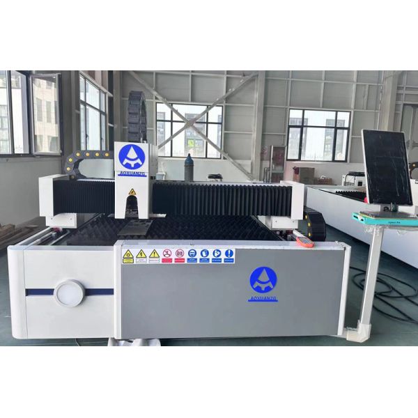 1000w 2000w Máquina de corte por láser de fibra de CNC AX3015 para acero al carbono Acero inoxidable Aluminio
