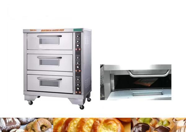Digital Temperature Controller 650mm 67kg Industrial Bakery Oven