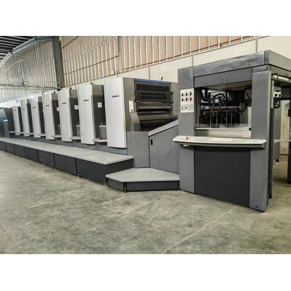 Máquina de impressão automática SM52-6 Heidelberg Offset Máquina de impressão de segunda mão 380V PLC Para oficinas de reparação de máquinas na Alemanha