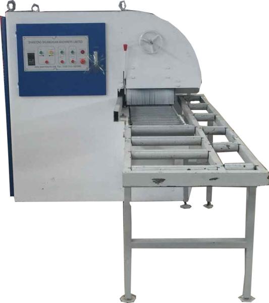 Two Shaft Multiple Blade Rip circular Saw with water cooling blade for wood panel cutting