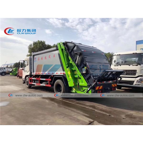 Dongfeng Left Hand Driving 8 Tons Garbage Compactor Truck