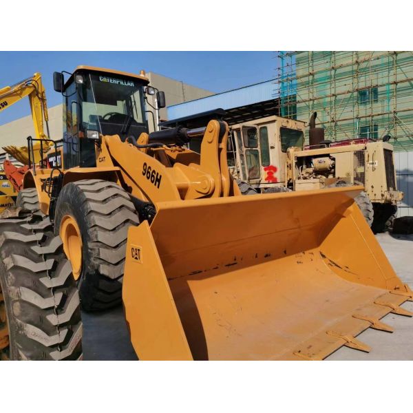 Used Caterpillar 966H Front End Loader for Unloading in Construction Works Affordable