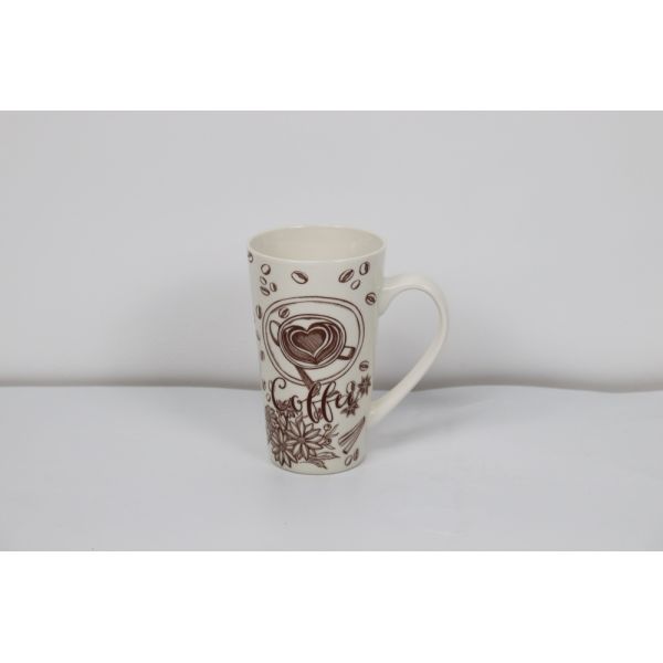 510cc coffee mug milk mug Ceramic/Porcelain for Home and Office using customized design