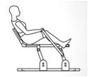 outdoor crane body weight sports fitness equipment galvanized steel rower arm trainer