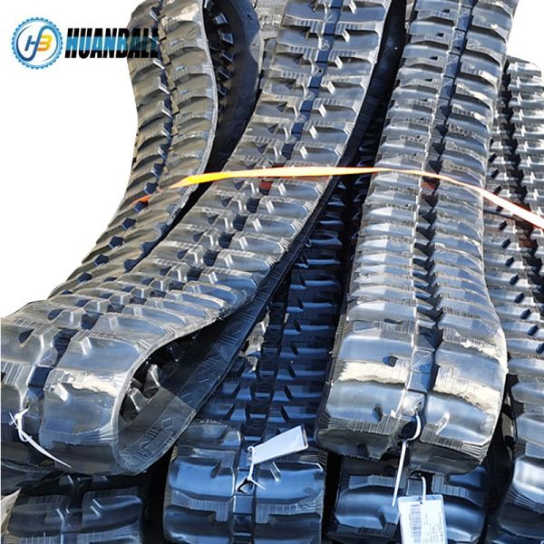 Tear-Resistant 250X52.5X78 Mini Excavators Rubber Track for Komatsu PC20uu Jcb 8026