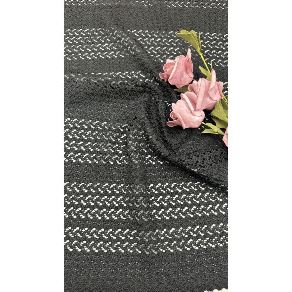 Corded Embroidered Lace Hollow-up Precision Breathe Fabric for Casual Dresses