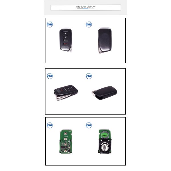 FT01-2110B 3+1 buttons Transponder 8A chip Remote Car Key