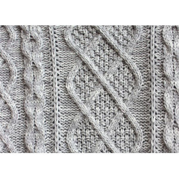 Cables Leisure Loose Womens Knit Pullover Sweater For Young Girl Colleague Style