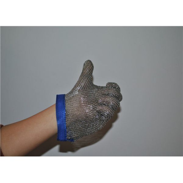 Перчатки безопасности сетки нержавеющей стали, перчатки Слисер мяса безопасности кухни