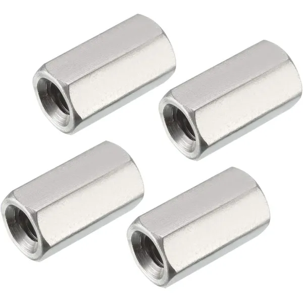 DIN6334 Stainless Steel Coupling Nut SS304 SS316 Hex Long Nut
