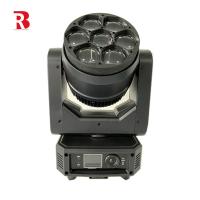 Mini LED Moving Head 7pcs 40W RGBW LEDs Strobe Beam Stage Luz Beeye para show