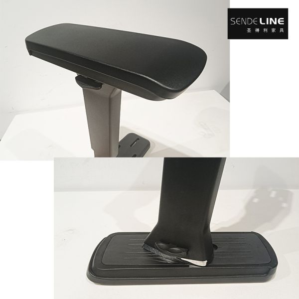 4D Plastic And PU Desk Chair Armrests Perfect For Business Space Offering Durable