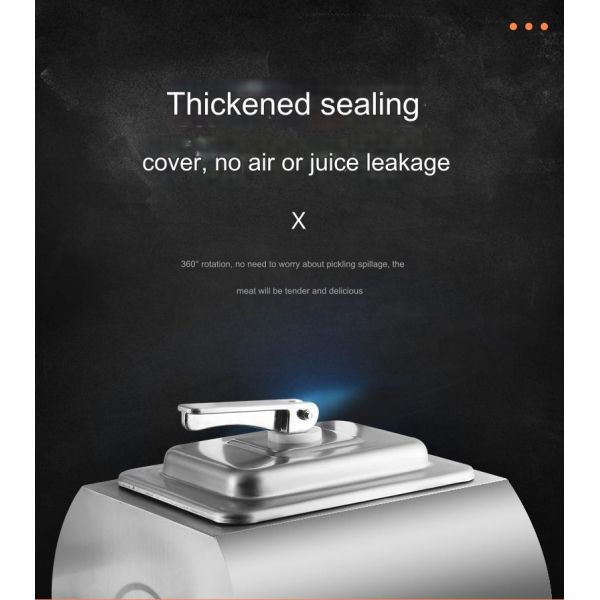 Sustainable Food Processing Vacuum Marinator for Commercial Meat Marination