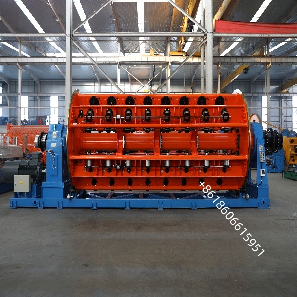 High-Speed, Heavy-Duty Industrial Unit Used To Apply Copper Or Aluminum Wire Shielding/Screening