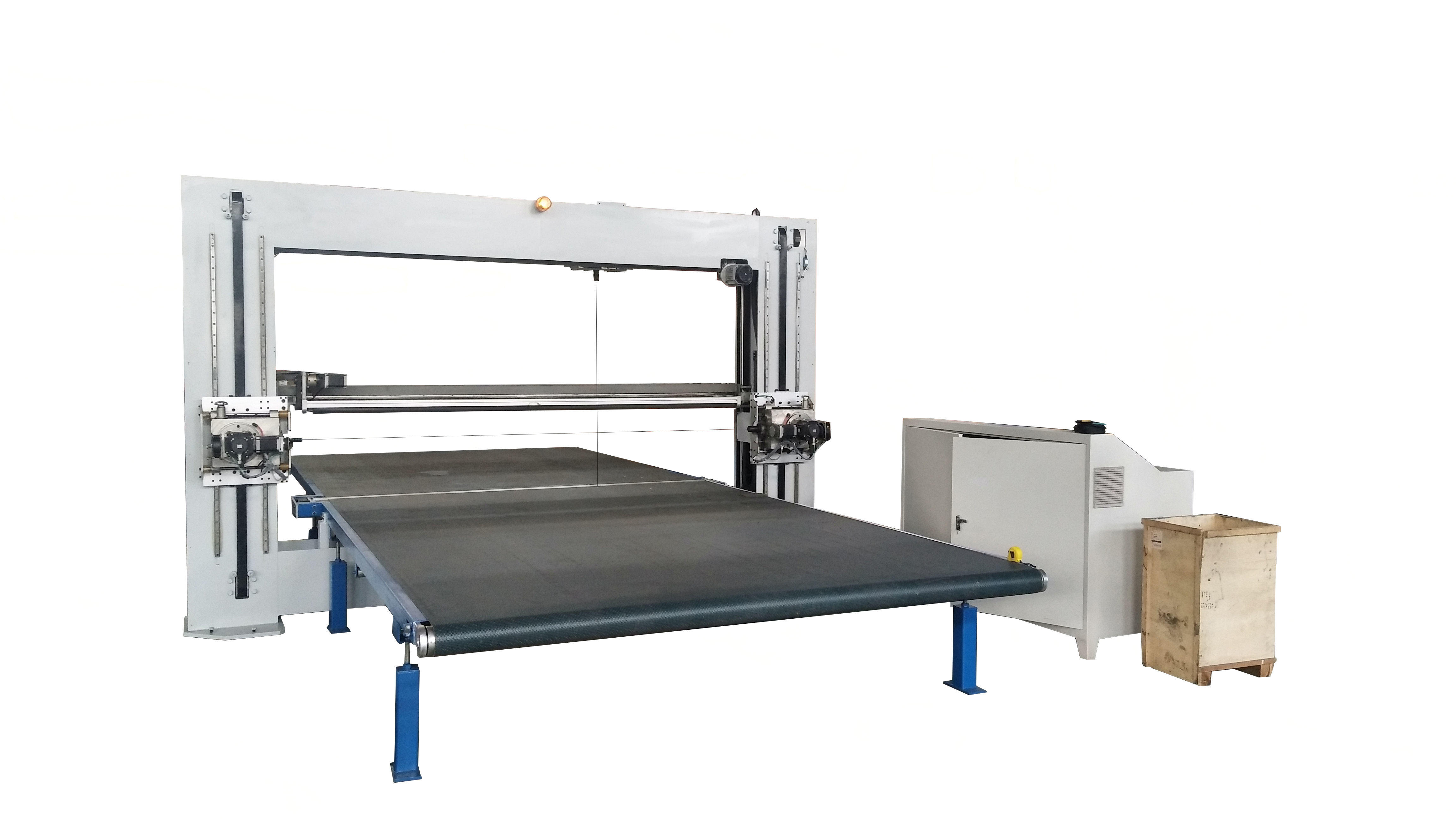 CNC осциллируя удваивает лезвие пенится автомат для резки контура доски губки