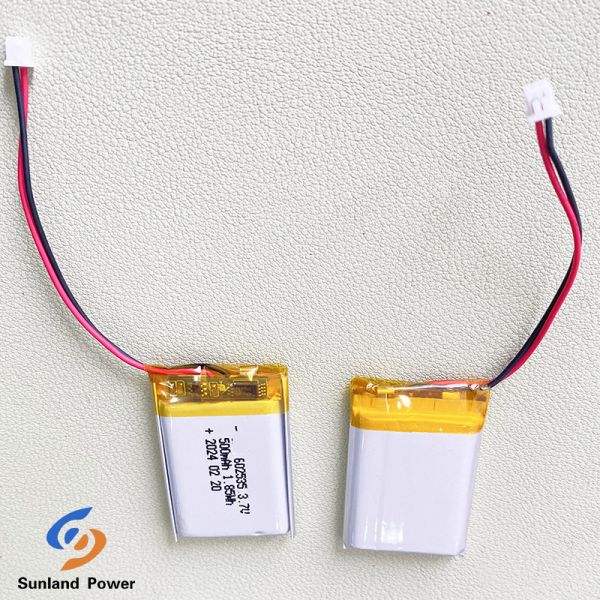 Полимерные литий-ионные батареи LP602535 3.7V 500mAh Для небольших бытовых продуктов