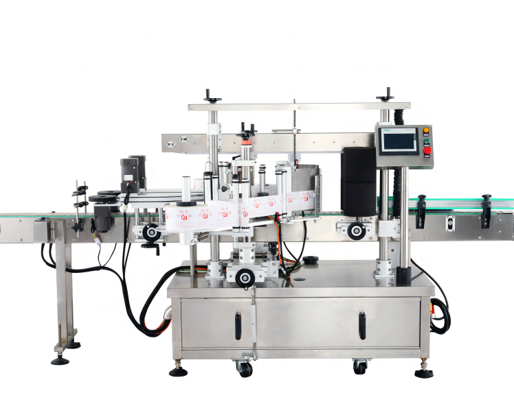 Self-Adhesive Labeling Machine for Shampoo or Olive Oil Video Outgoing-Inspection