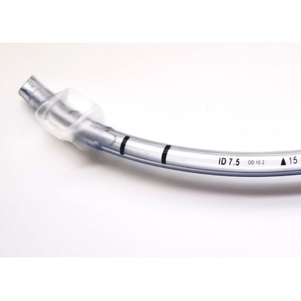 Medical-Grade PVC Cuffed Preformed Nasal Endotracheal Tube 4.0mm for Nasal Intubation