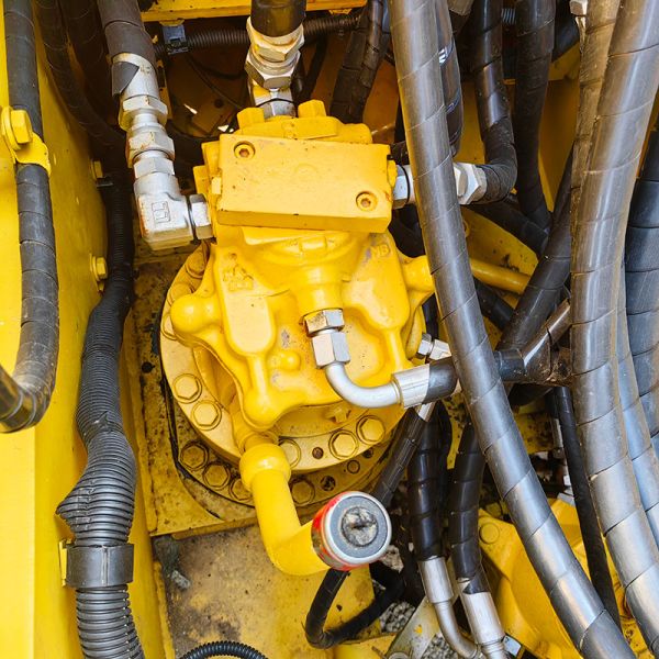 PC120-8 12T Used Komatsu Excavators Construction Heavy Machinery Digger