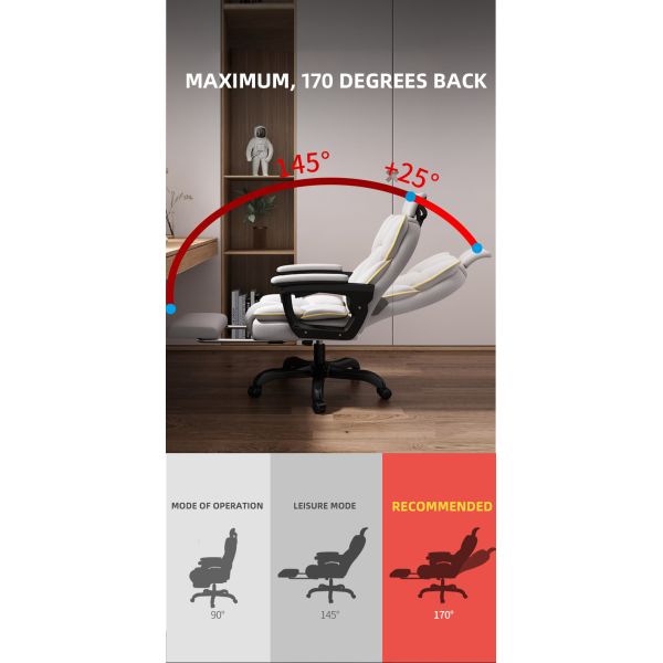 Заголовника стула офиса складчатости шарнирного соединения ряд стула эргономического 2D регулируемого задний может лежать вниз и сидеть