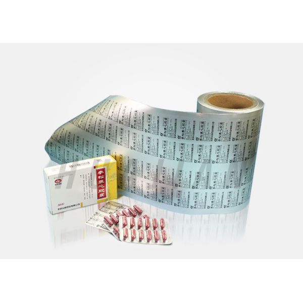 Cold Form Aluminium Blister Foil Printed For Pill Packaging