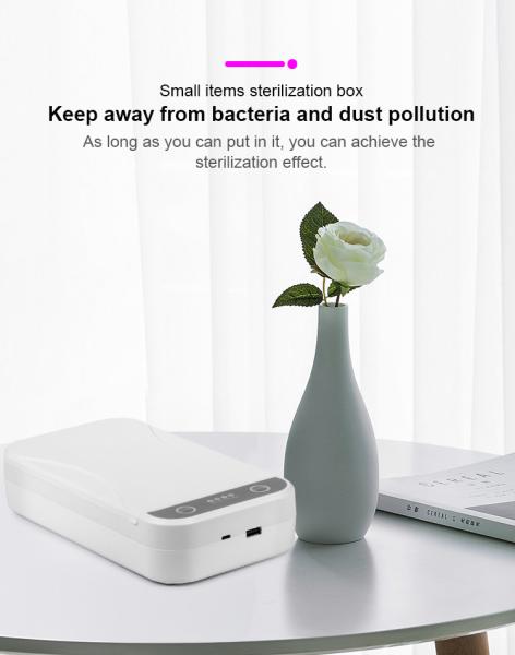 99.9% Kill Bacteria Mobile Phone Disinfection Box Esterilizadora Telefono UV