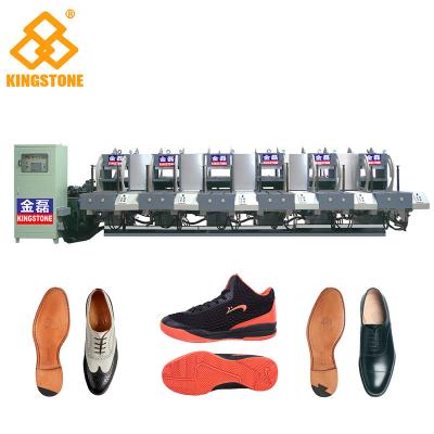 Energy Saving Static Rubber Sole Making Machine Mono Color 5.3*3.5*2.6m