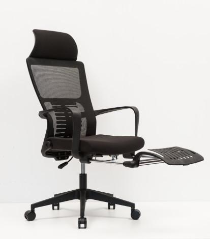Elevador de gás alto preto de Mesh Arm Chair 100mm-70mm da parte traseira respirável