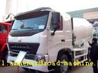 8cbm  Sinotruk Cement Mixer Truck with ABS HOWO A7 6x4  336HP EuroⅢ Concrete mixing equipment