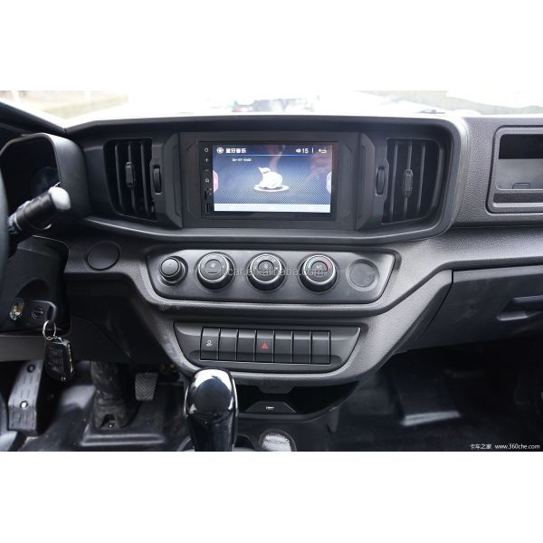 FeiDi Pure Electric Light Box Truck cerrado con 260km de alcance 4010*1750*380mm 2 asientos