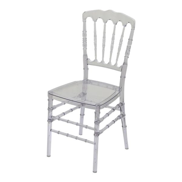 Banquet Wedding Events Dining Room Furniture Resin Party Chairs with Removable Bamboo Seat