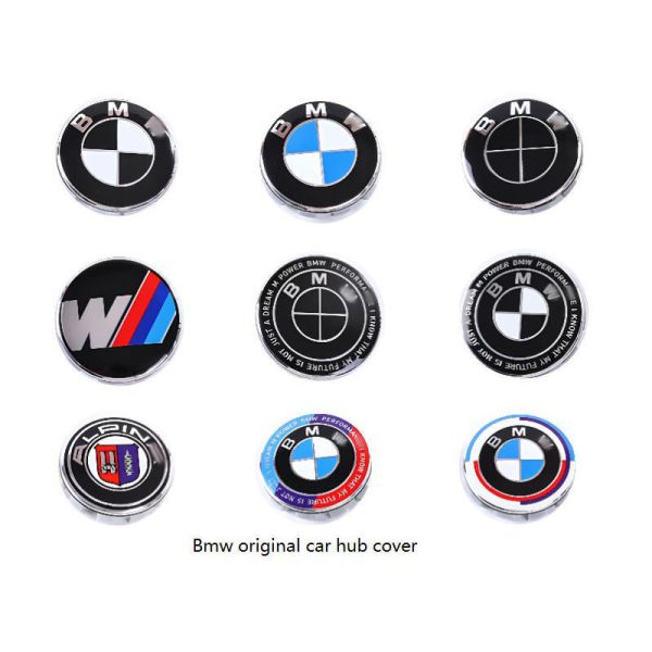 68mm Car Wheel Hub Center Cover for BMW 3 5 7 Series X1X3X5 Automotive Exterior Parts