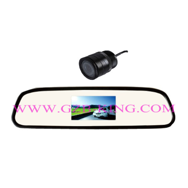Rear View System With LCD Display Built-in Mirror