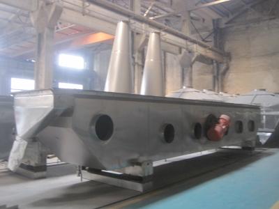 Energy Saving Sodium Borohydride Vibrating Fluid Bed Dryer Machine PLC Control Mirror Polish