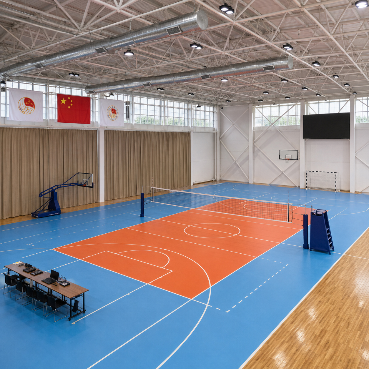 Large Span Steel Frame Industrial Building For Stadiums Arenas Projects