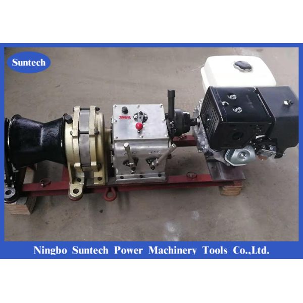 Gasoline Diesel Powered Capstan Winch Honda Engine Electric Cable Powered Winch