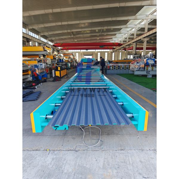 Metal Roofing C21 Roll Forming Machine with 0-40M/min Speed 11kw Main Motor and Chain Drive