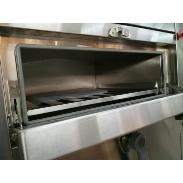 3 Door Full Commercial Electric Steamer / Stainless Steel Gas Steamer 900 * 820 * 1850mm