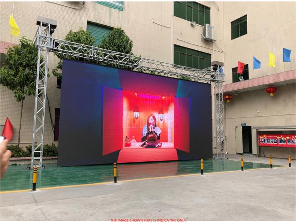P6.25mm SMD3535 Outdoor LED Display Cost-Effective Rental Usage LED Screen Wall