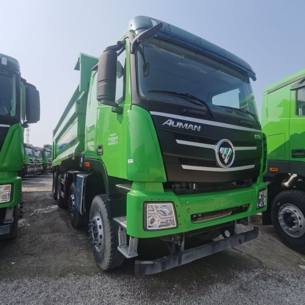 Foton Auman Used Dump Truck for Towing Semi Trailer High Capacity and Efficiency