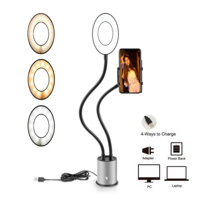 Metal Beauty Fill Light Adjustable Practical Mobile Phone Live Artifact Stand Holder