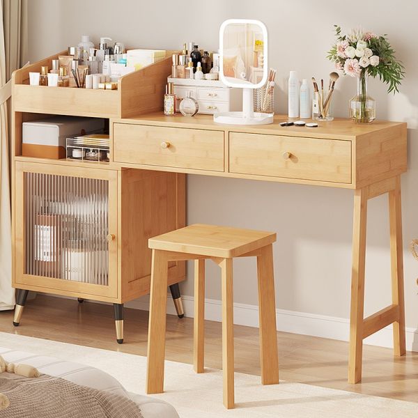 Intergrated Vanity Desk, Makeup with Drawers, Writing Table Dressing , Bedroom Furniture Set