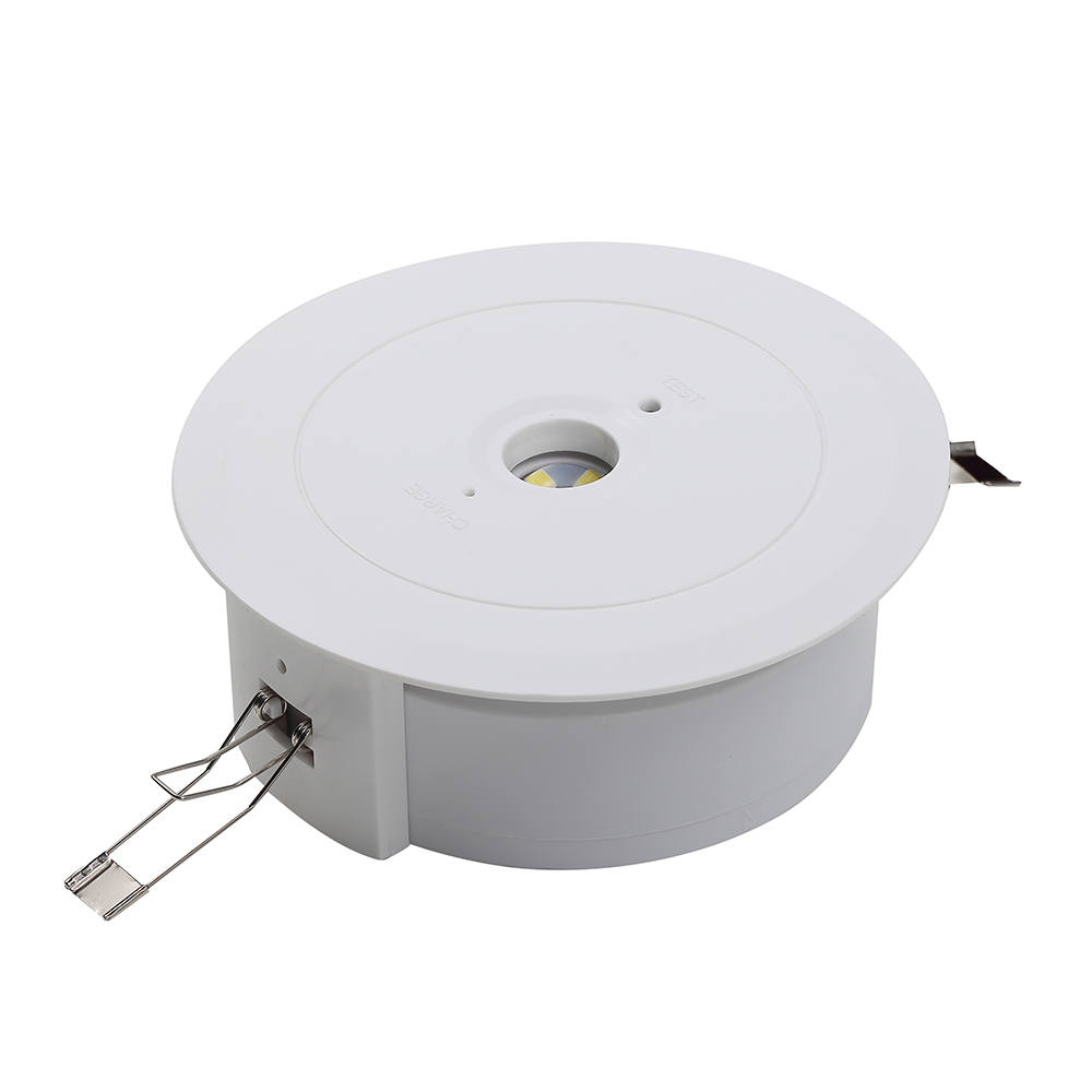 High CRI LED Recessed Emergency Light 120 Degree Beam Angle IP20 L114MN-B