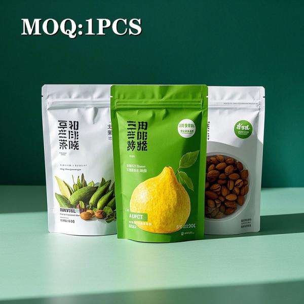 3.5g 7g 14g 28g Dry Flower Wholesale Stand Up Pouch Zipper Custom Mylar Food Packaging Plastic Bag